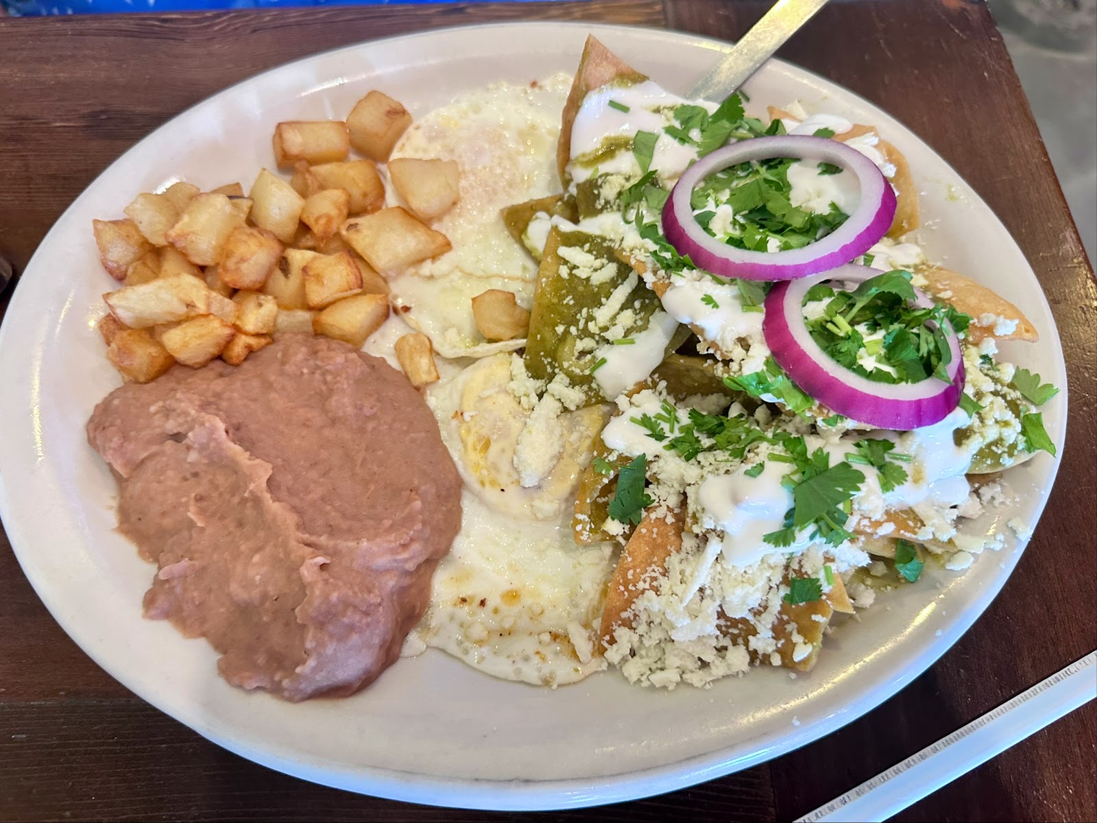 Tamalitos dining room